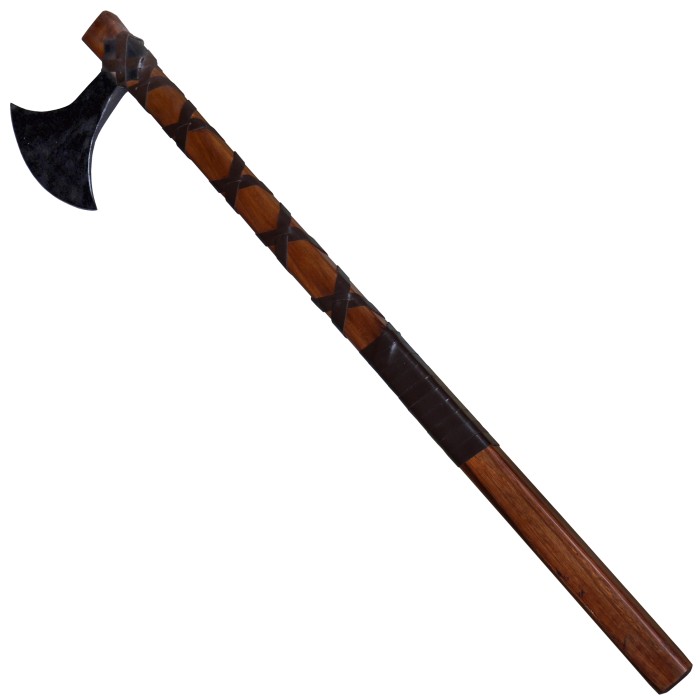 Haller, large Danish axe, total length: approx. 85.5 cm